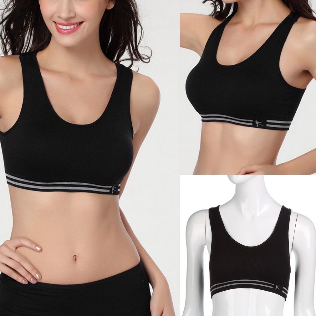 Women's Push Up Sports Wireless Padded Sports Bra