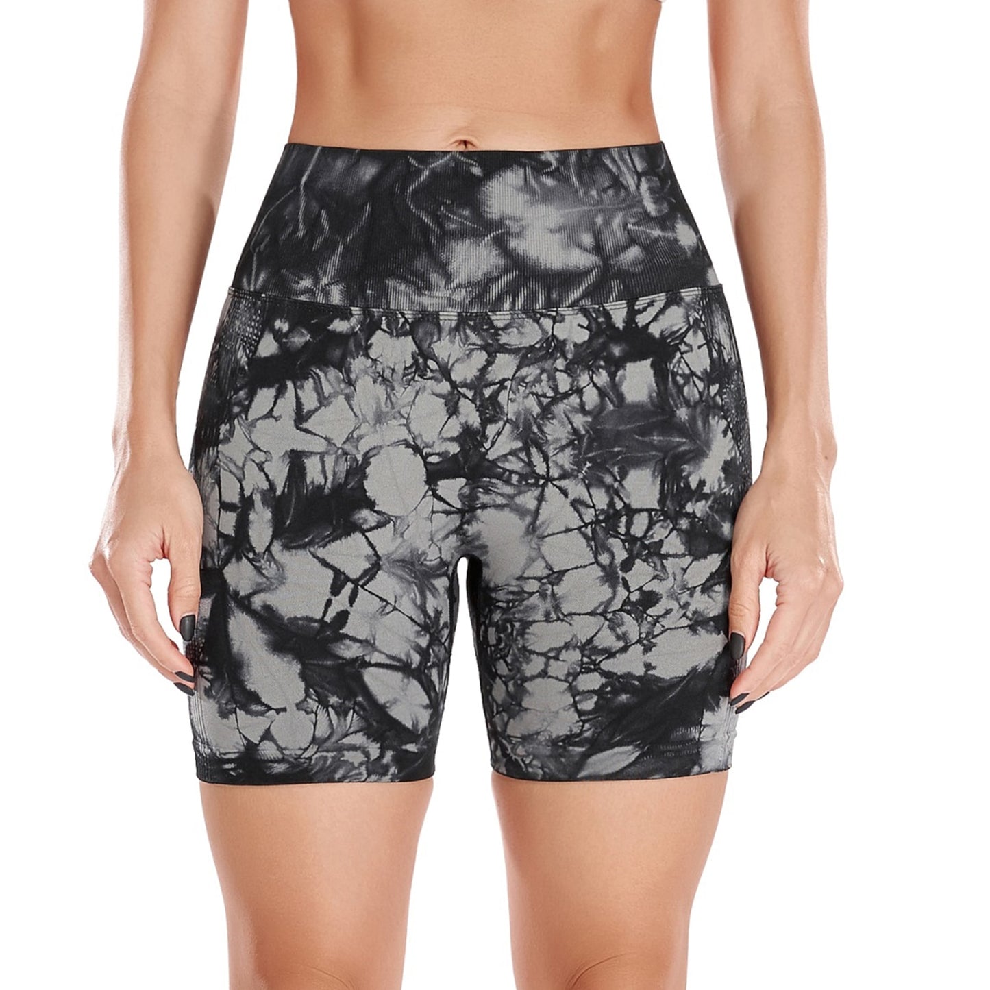 Women's Seamless High Waist Yoga Fitness Shorts