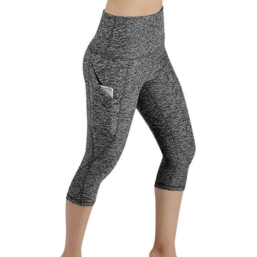 Women's Sports Leggings With Pocket High Waist Push Up Woman Pants