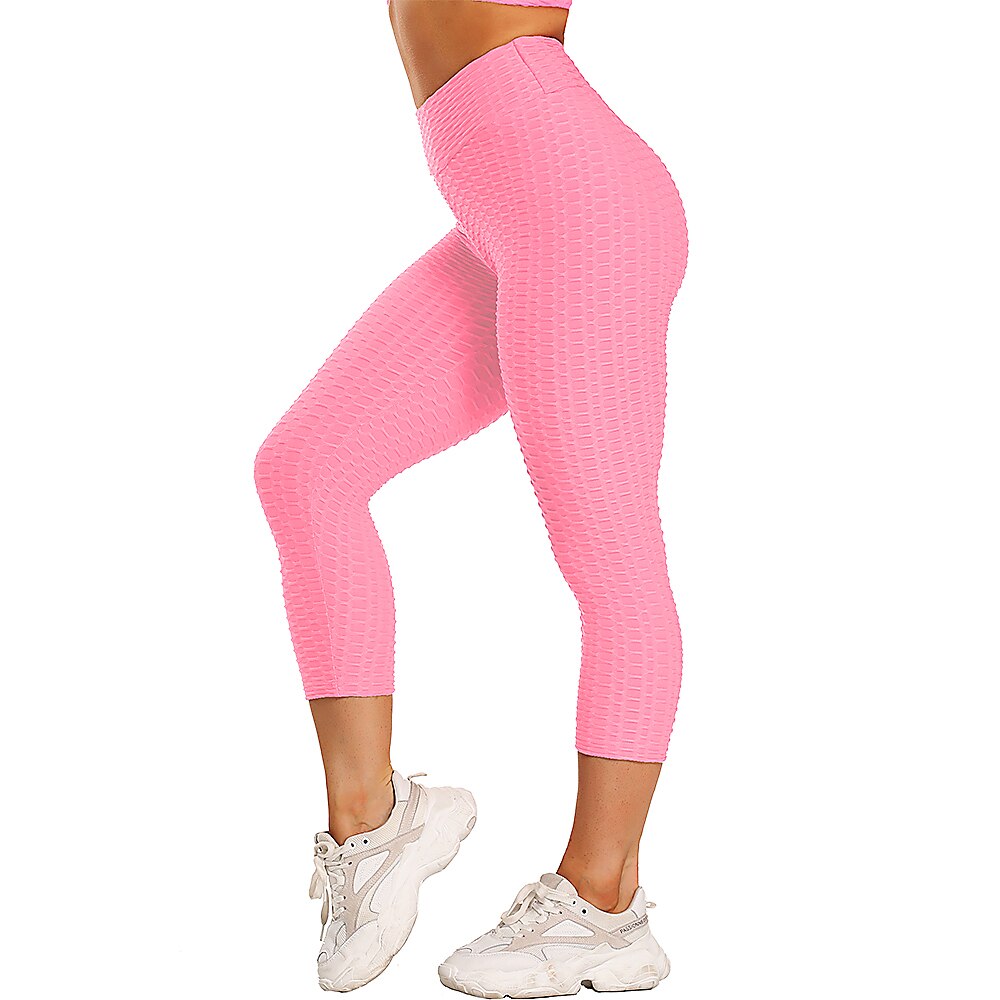 Capri Women's Yoga Pants Leggings with High Waist