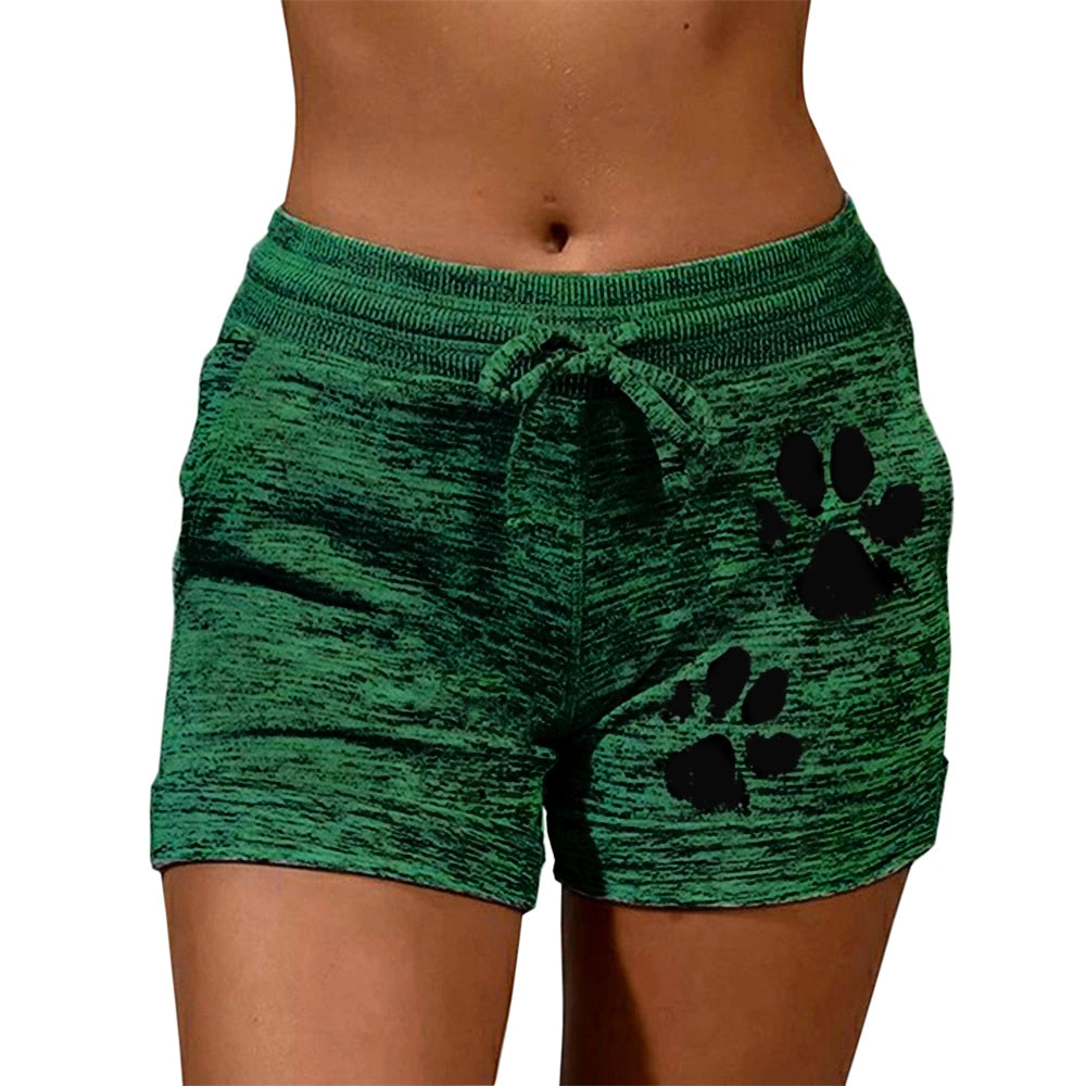 Women's Sport Dog Paw Short