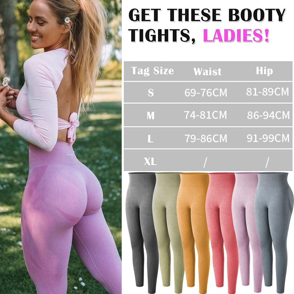 Fitness Gym Legging High Waist Tummy Control