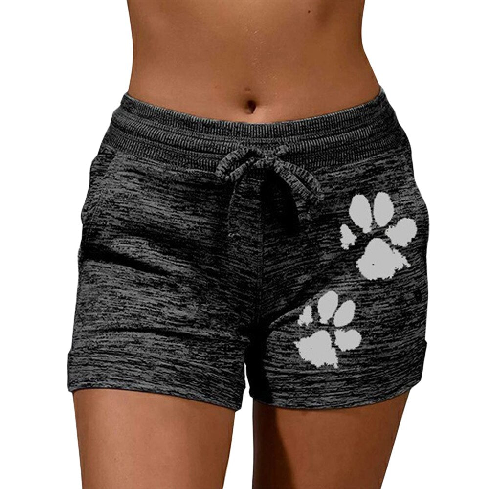 Women's Sport Dog Paw Short