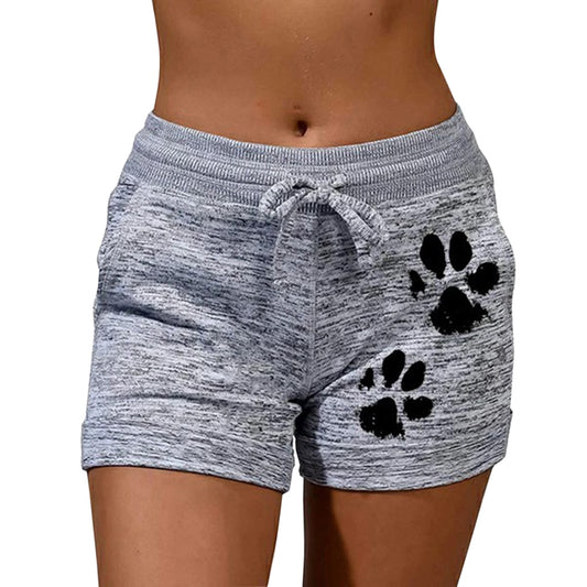 Women's Sport Dog Paw Short