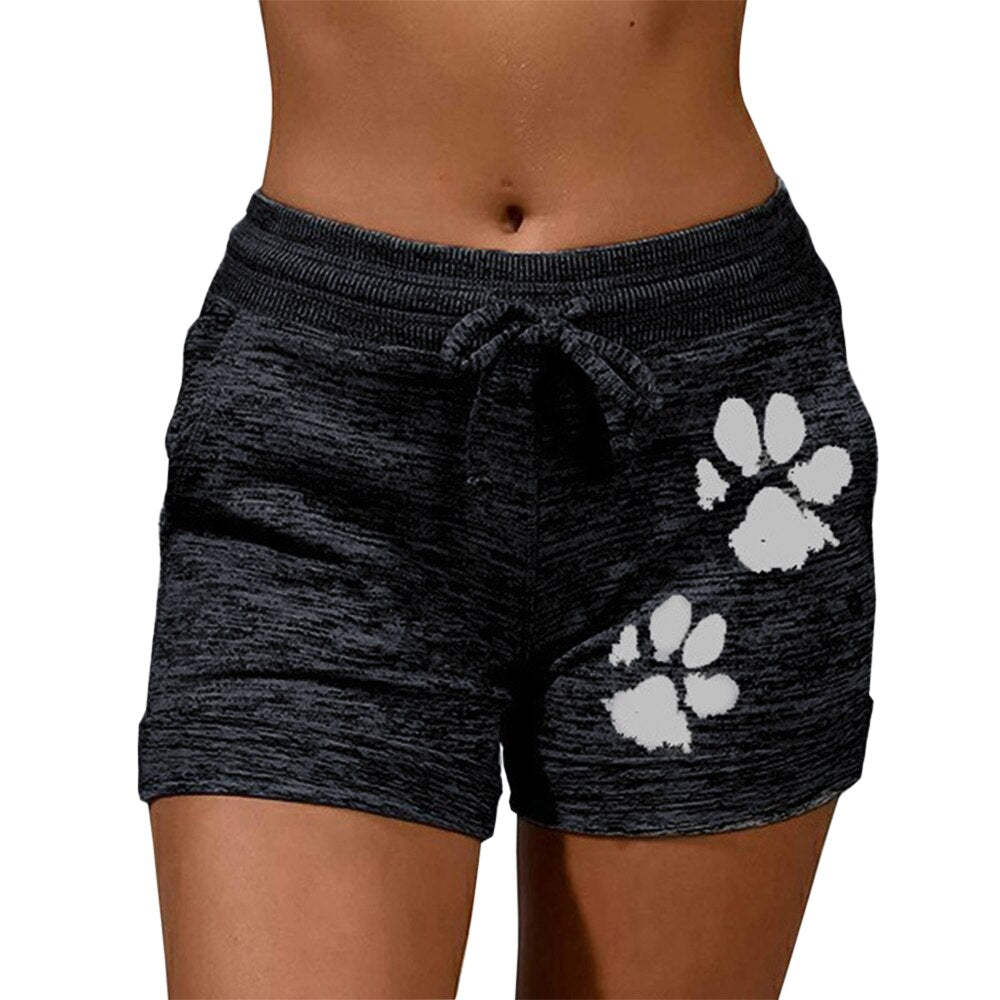 Women's Sport Dog Paw Short