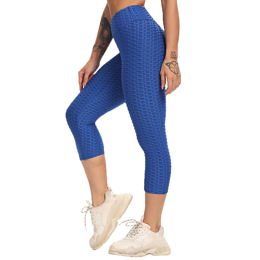 Capri Women's Yoga Pants Leggings with High Waist