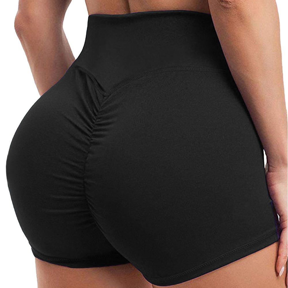 Women's High Waist Gym Workout Shorts