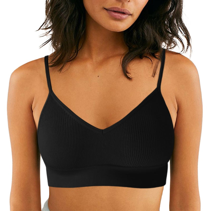 Seamless Shockproof Fitness Sports Bra