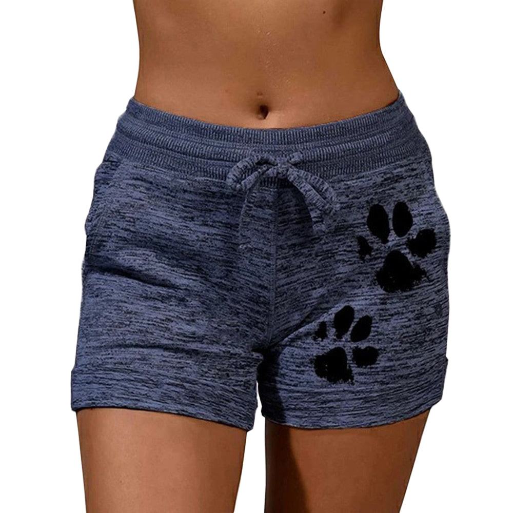 Women's Sport Dog Paw Short