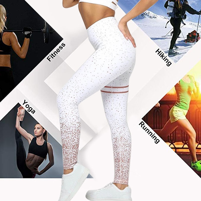 Women Sport Fitness Legging High Waist