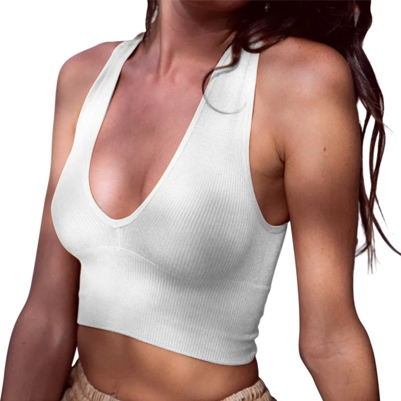 Breathable Cotton Sports Gym Fitness Bra