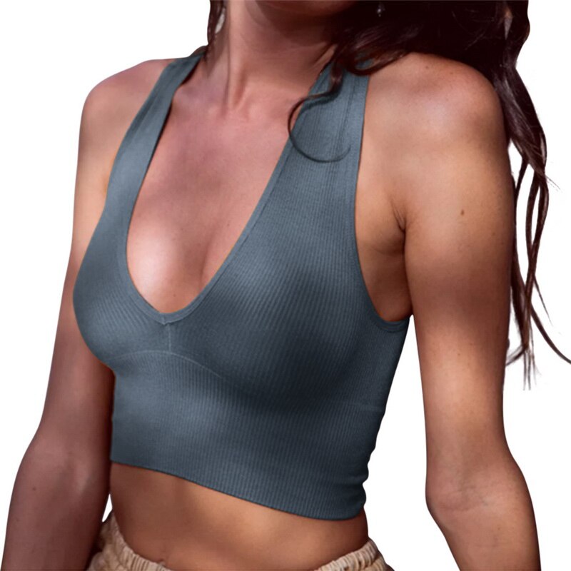 Breathable Cotton Sports Gym Fitness Bra