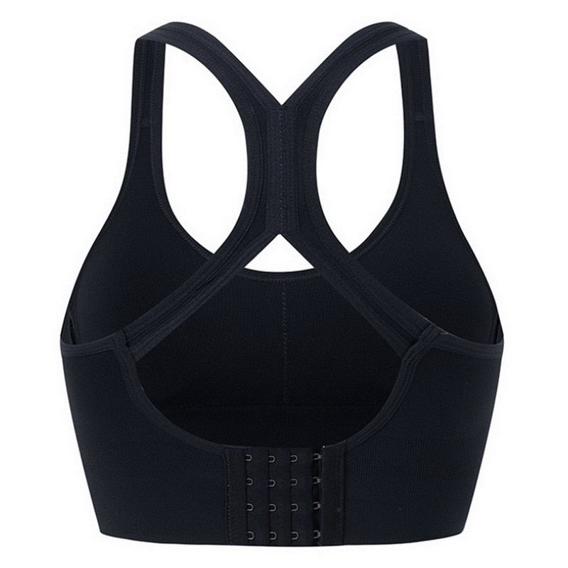 Wireless Sports Vest Bra With Padding