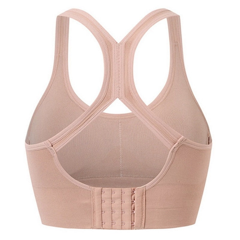 Wireless Sports Vest Bra With Padding