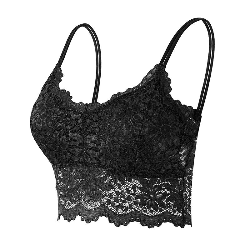 Lace Bralette Tank Top Comfortable