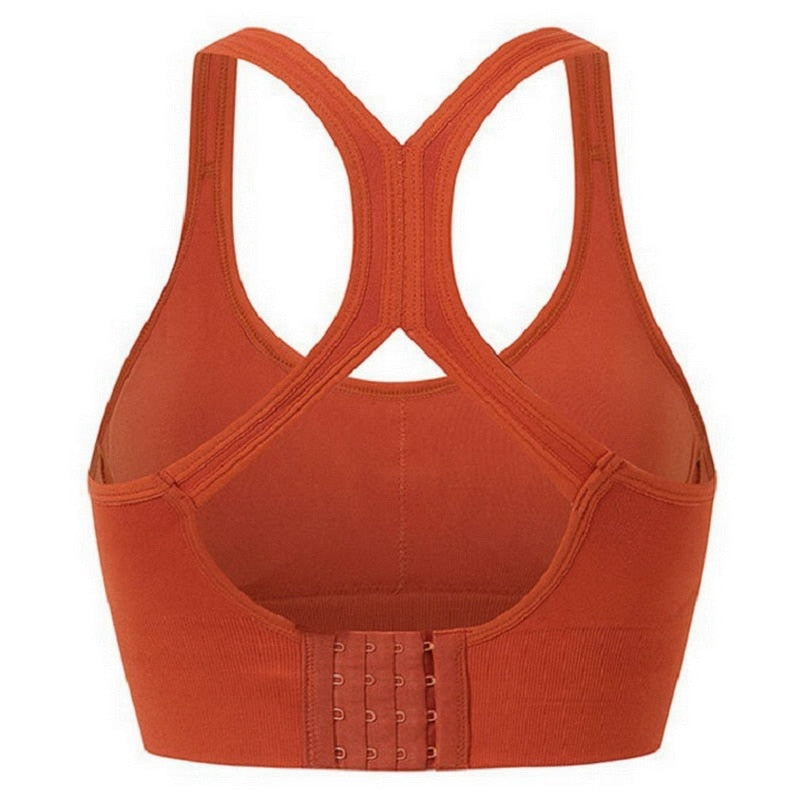 Wireless Sports Vest Bra With Padding