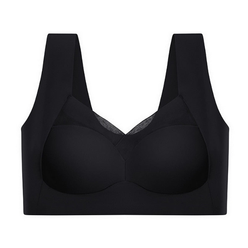 Seamless Shockproof Fitness Sports Bra