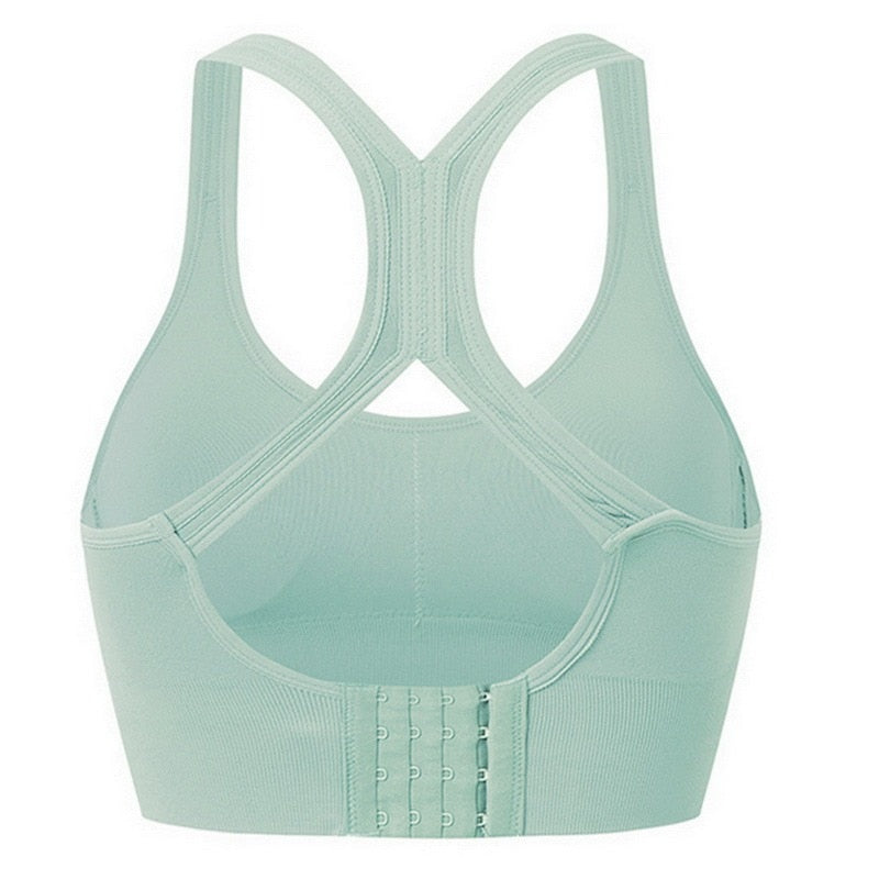 Wireless Sports Vest Bra With Padding