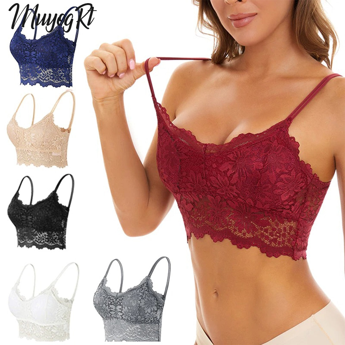 Lace Bralette Tank Top Comfortable