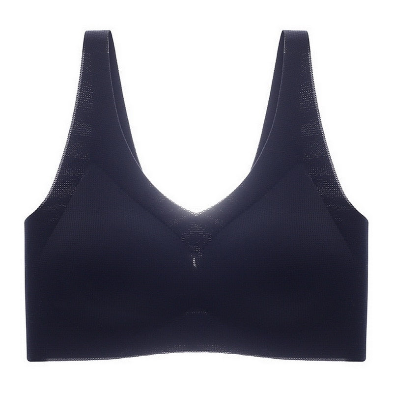 Seamless Shockproof Fitness Sports Bra