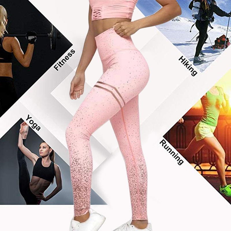 Women Sport Fitness Legging High Waist