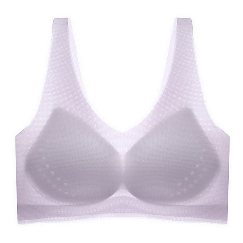 Seamless Shockproof Fitness Sports Bra