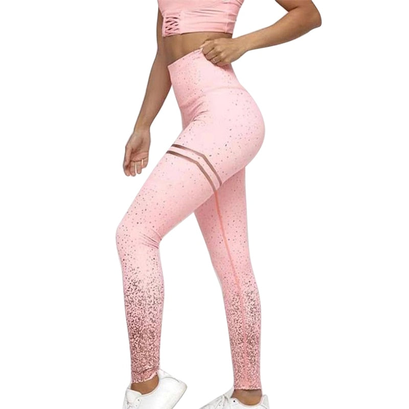 Women Sport Fitness Legging High Waist