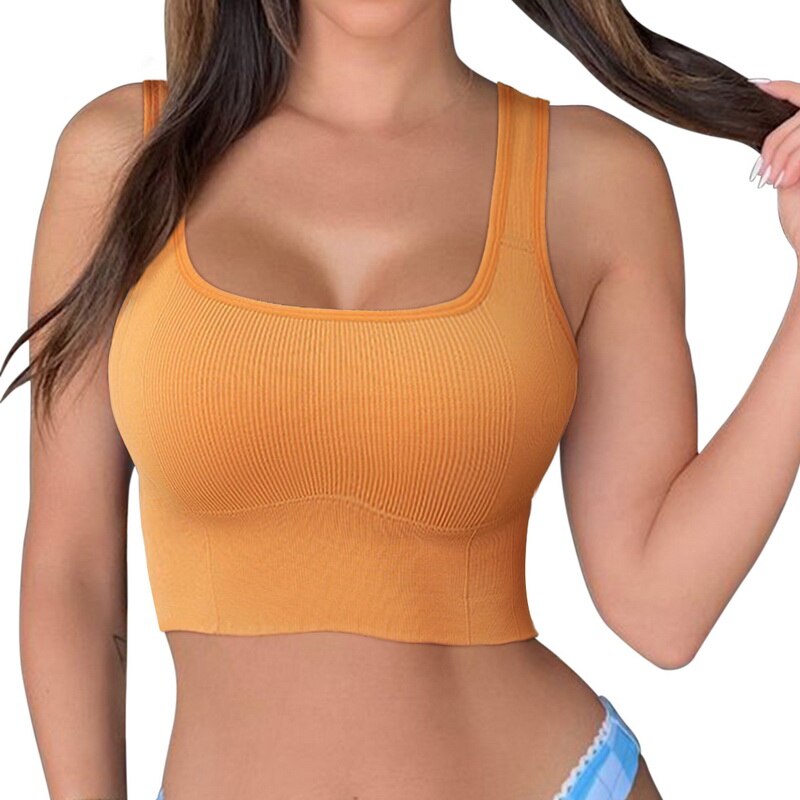 Breathable Workout Yoga Fintess Push up Bra f