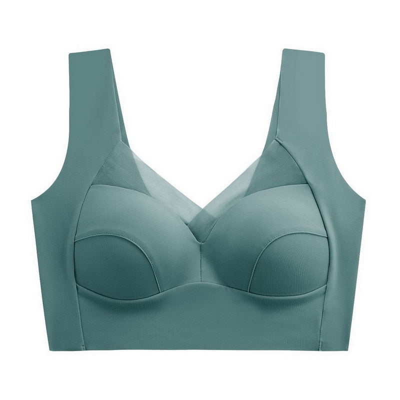 Seamless Shockproof Fitness Sports Bra